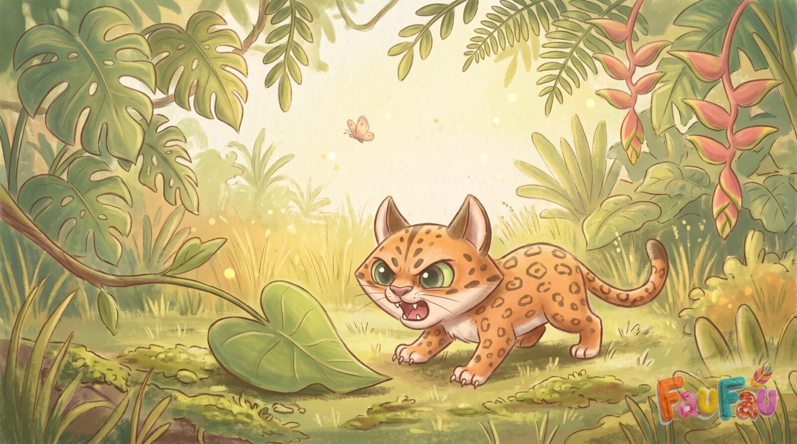 Yu, exploring the jungle