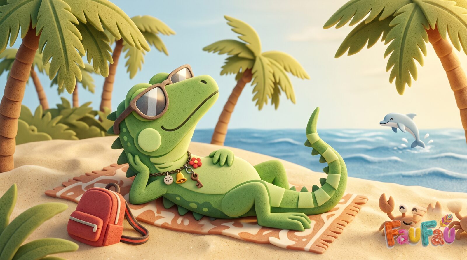 Juana, sunbathing like a celebrity