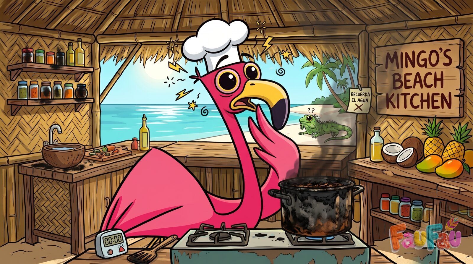 Whoops, again! — Mingo Flamingo