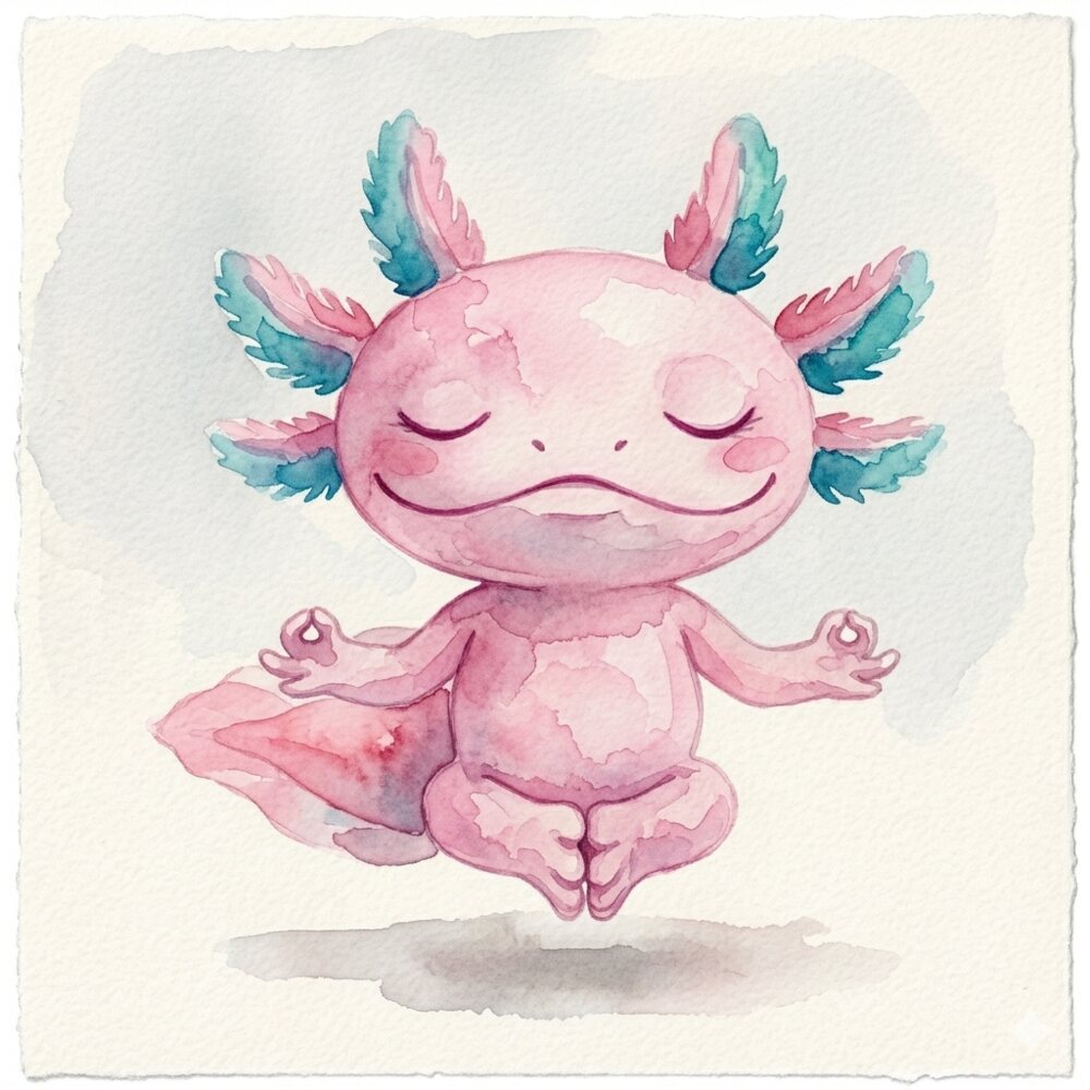 Ajuú, floating in calm