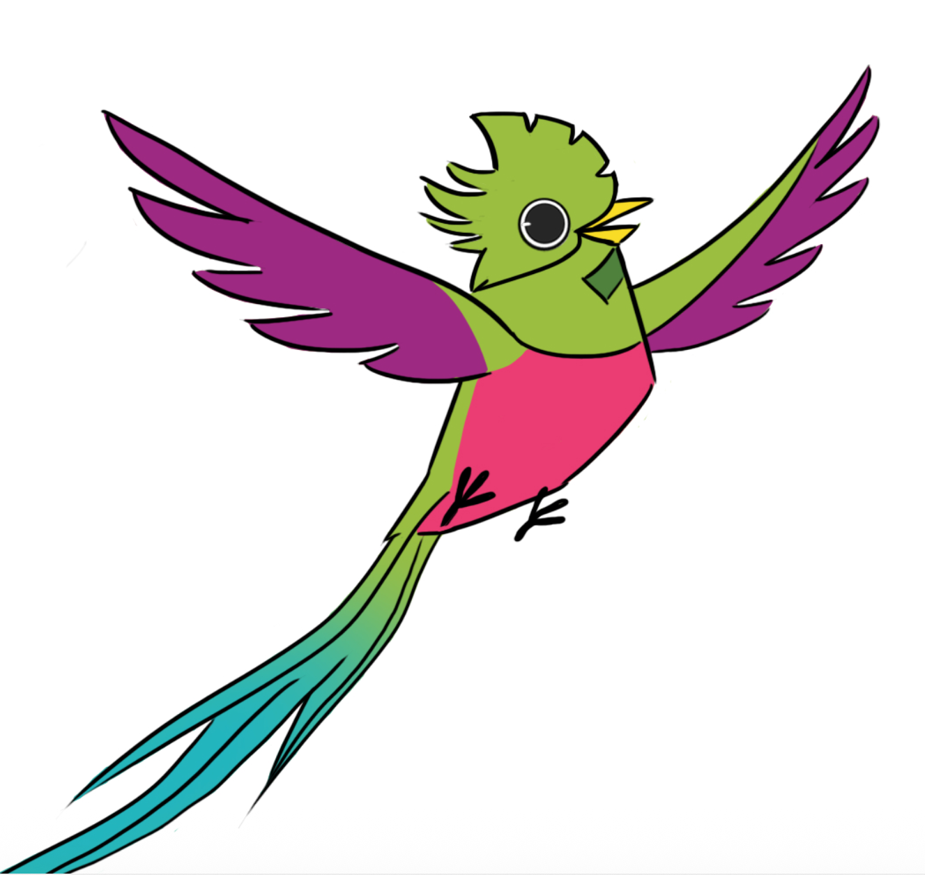 Emerald feathers — Queto Quetzal